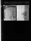 Helicopter had to Land in Winterville (2 Negatives), January 1954, undated [Sleeve 39, Folder a, Box 3]
